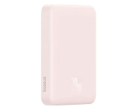 BASEUS Magnetic Mini 10000mAh, USB-C 30W (różowy) - 1310902 - zdjęcie 1